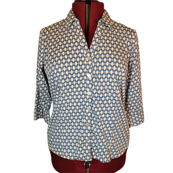 212 Collection Women's Button Up Top (Size XL) - Picture 1 of 7